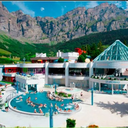 2,5 Pces Accueillant Comme A La Maison Lejlighed Leukerbad